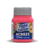 Acrilex Tinta Tecido Fosca 04140/527 Rosa 37 ml