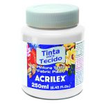Acrilex Tinta Tecido Fosca 04125/519 Branco 250 ml