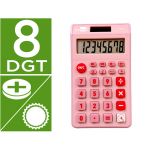 Calculadora LiderPapel de Bolso XF12 8 Dígitos Rosa