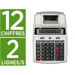 Calculadora LiderPapel com Impressora Ecrã Papel 12 Dígitos Impressão Bicolor Branco