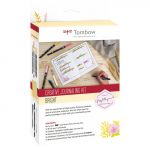 Tombow Kit Criativo Bullet Journal com Canetas de Feltro e Bloco Modelo 2 Amarelo Pastel