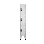 Cacifo Simples 3 Unidades Cinza 1900 x 300 x 500 - 15.03.005/008