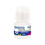 Giotto Guache Liquido Decor Acrilico 25ml Branco 6 Un.