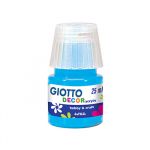 Giotto Guache Liquido Decor Acrilico 25ml Azul Cyan 6 Un.