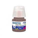 Giotto Guache Liquido Decor Acrílico 25ml Castanho Umber 6 Un.