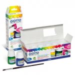 Giotto Guache Liquido Decor Acrílico 25ml Multicor 6 Un. + Pincel