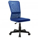 Cadeira de Escritório 44x52x100 cm Tecido de Malha Azul - 289516