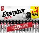 Energizer, Pack 12 Pilhas Alcalinas Energizer MAX AAA, LR03 E303325100