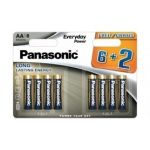 Panasonic Everyday Power, Blister de 8 Pilhas Alkalinas LR06 AA E300128003