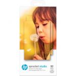 Hp Cartuchos p/ Sprocket Studio + 80 folhas 10x15cm