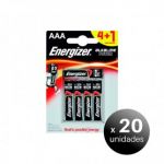 Energizer Pack de 20 unidades. Pack de 5 Unidades.Energizer Alkaline Power, Pilhas Alcalinas AAA, LR03 LoteSGSai759
