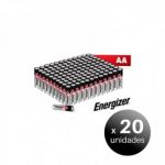Pack de 20 unidades. Energizer MAX, Pack 120 Pilhas Alcalinas AA, LR06, 1,5 V LoteSGSai627