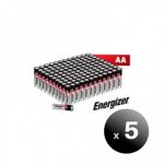 Pack de 5 unidades. Energizer MAX, Pack 120 Pilhas Alcalinas AA, LR06, 1,5 V LoteSGSai625