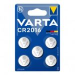 VARTA - Micropila lithium cr2016 3v varta (blister 5 unid) ø20,0x1,6mm ELK-38482