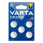 VARTA - Micropila lithium cr2025 3v varta (blister 5 unid) ø20,0x2,5mm ELK-38480