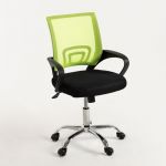 Cadeira Midi Pro Verde e Preto