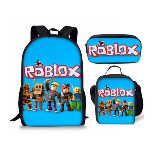 Mochila Roblox Infantil Grande Escolar