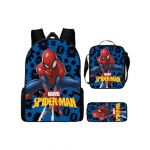 Mochila Escolar 40 cm do Spider-Man Infantil e Juvenil 3 peças - SP-47