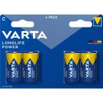 Varta LongLife Power Pack 4 baterias alcalinas LR14
