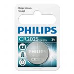 Philips Pilha de Botão de Litio CR2025 3V