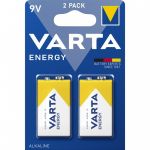 Varta Energy 6LR61 Pack 2 baterias 9V