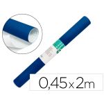 LiderPapel Rolo Adesivo Unicolor Azul Brilho Rolo de 0,45 X 2 Mts