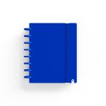 Ingeniox Caderno A5 Pautado 80Fl 100G Foam com Elástico Azul Escuro 1Un.