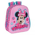 Disney Mochila Minnie Mouse 3D 2024 33X27X10Cm 1Un.