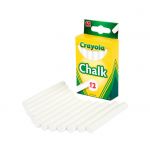 Crayola Chalk Giz Branco 12 Unidades