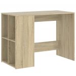 vidaXL Secretária 102x50x75 cm Derivados de Madeira Carvalho Sonoma - 3213286066