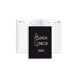 Firmo Agenda Condor 2025 Preta Vista Dia 14x21