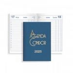 Firmo Agenda Mini Condor 2025 Azul Vista Dia 10x16