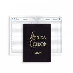 Firmo Agenda Mini Condor 2025 Preta Vista Dia 10x16