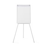 Bi-office Flipchart Cavalete Tripé Basic, Não Magnético, Cinzento, Euro (70 X 100 cm)
