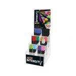 Bic Expositor Intensity Fine 192 Marcadores Ponta Fina De 0.8mm Cores Surtidas