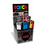 Posca Expositor de 48 Marcadores de Pintura Cores Surtidas