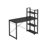 Vasagle Mesa de Computador com Prateleiras de Armazenamento à Esquerda Ou Direita com 120 cm de Largura Preto Ébano - LWD048B56