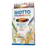 Giotto Lápis de Cor Stilnovo Maxi Mina Grossa 12 un.