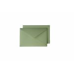 Envelope Verde Seco para Convites B6 Pack 10 un