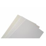 Tenda de Papel Papel Branco Metalizado para Convites 250 gr - Pack 10 Folhas