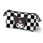 Karactermania Estojo triplo Kuromi B and W 23cm