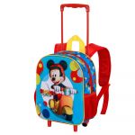 Karactermania Mochila Mickey Scooter com trolley 34cm
