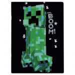 Jacob Caderno A4 Agrafado Pautado 80 Folhas Minecraft