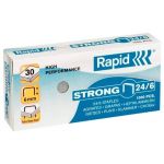 Rapid Caixa Agrafos Strong 24/6 1000un - 10 unidades