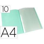 LiderPapel Capa Catalogo 10 Bolsas A4 Opaca Verde Maçã Ec65 - 03492.04