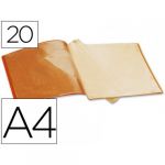 LiderPapel Capa Catalogo 20 Bolsas Laranja Fluorescente Ec68 - 03493.05
