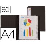 LiderPapel Capa Catalogo Lombada Personal. 80 Bolsas Preta - 03525.01