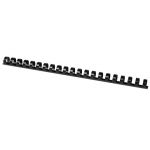 Q-connect Argolas Pvc 16 Mms Pack 50 Un Pretas KF24024