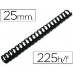Q-connect Argolas Pvc 25 Mms Pack 50 Un Pretas KF32118