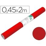 Liderpapel Rolo Adesivo Especial Camurça Vermelho 0,45X2 Mts RO15